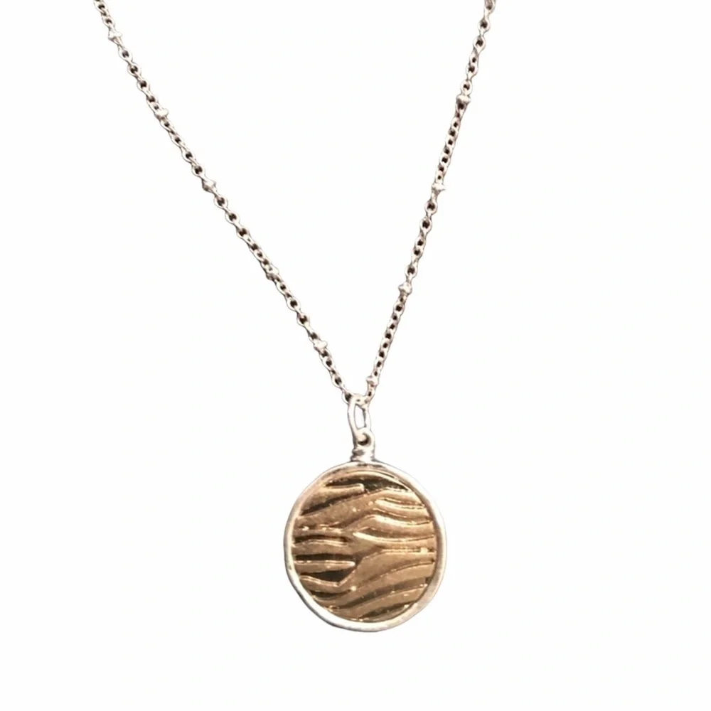 Crave Silver & Gold Tone Necklace 9” to 12” Length New in Package